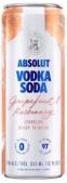 Absolut - Vodka Soda Grapefruit & Rosemary (12oz can)