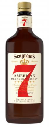 Seagrams - 7 Crown American Blended Whiskey (Plastic) (1L) (1L)