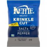 0 Kettle Chips - Salt & Pepper Krinkle Cut 2 Oz