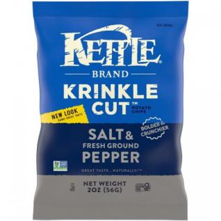 Kettle Chips - Salt & Pepper Krinkle Cut 2 Oz