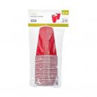 True Brands - 16 Oz Red Party Cups, 24 Pack